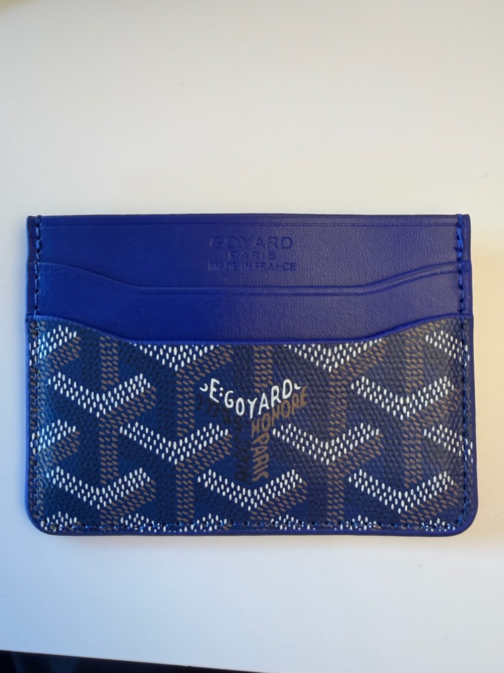 Goyard Wallet blue
